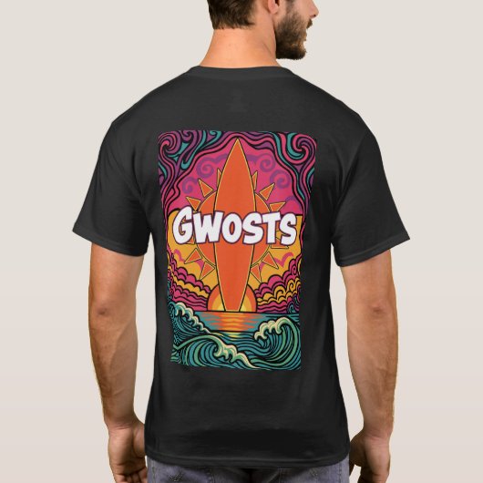 T-shirt Gwosts Psychedelique (Dos)