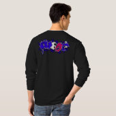 T-shirt Gwosts x Disko manches longues (Dos entier)