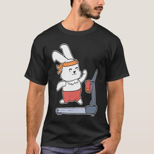 T-shirt Gym Bunny Gym Buddy (Devant)