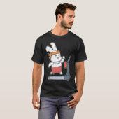 T-shirt Gym Bunny Gym Buddy (Devant entier)