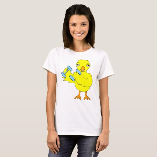 T-shirt Gym Chick (Devant entier)