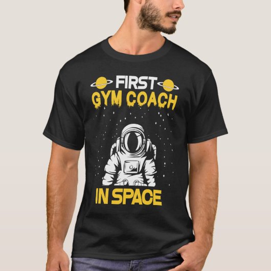 T-shirt Gym Coach In Space (Devant)