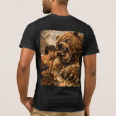 T-shirt gym/Construit pas Né (Dos)