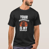 T-shirt Gym Crossfit Sarcasme Sarcastique Entraînement drô (Devant)