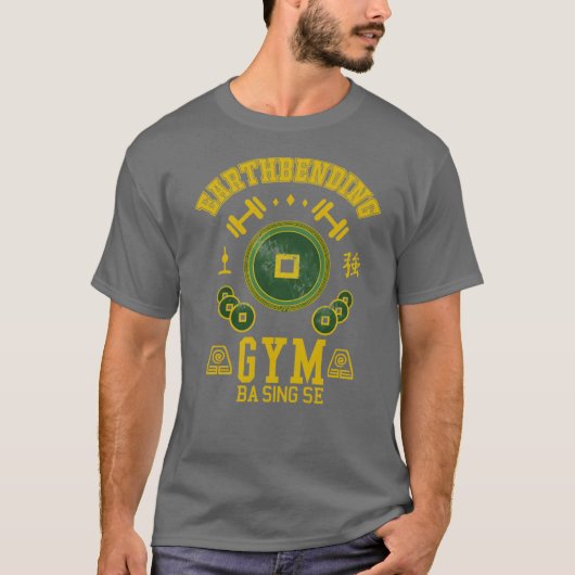 T-shirt Gym d'earthbending (Devant)
