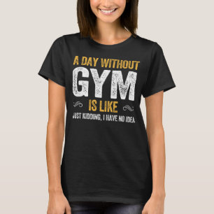 T-shirt GYM fitness entraînement exercice poids entraîneme