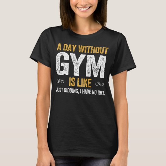 T-shirt GYM fitness entraînement exercice poids entraîneme (Devant)