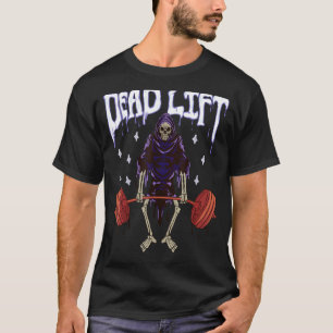 T-shirt Gym Grim Reaper Deadlift Exercice Occult 1