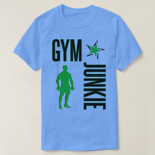 T-shirt Gym junkie (Design devant)