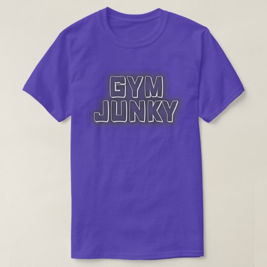 T-SHIRT GYM JUNKY 26 (Design devant)
