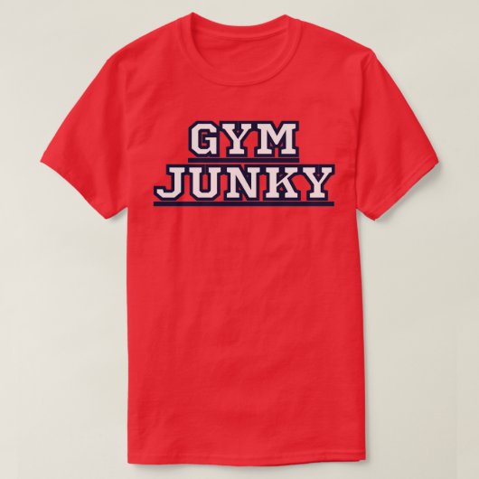 T-SHIRT GYM JUNKY 35 (Design devant)