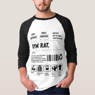 T-shirt Gym Rat Formula: Handle With Gains