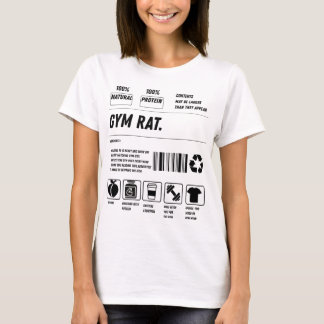 T-shirt Gym Rat Girls Formula: Handle With Gains