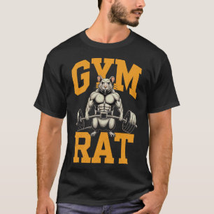T-shirt Gym Rat Signification Gym Rat Costume Poids Liftin