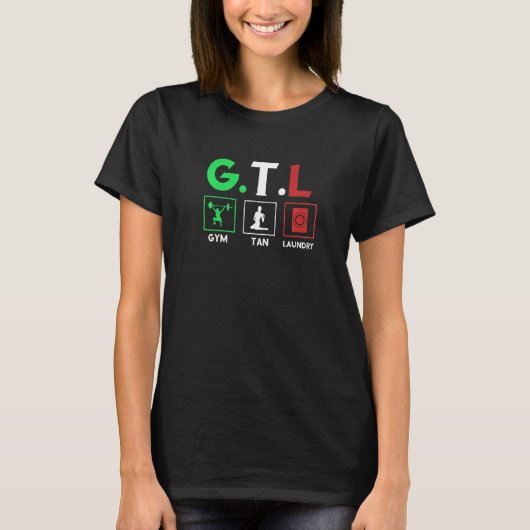 T-shirt Gym Tan Laundry GTL   (Devant)