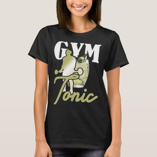 T-shirt Gym Tonic Exercice de musculation (Devant)