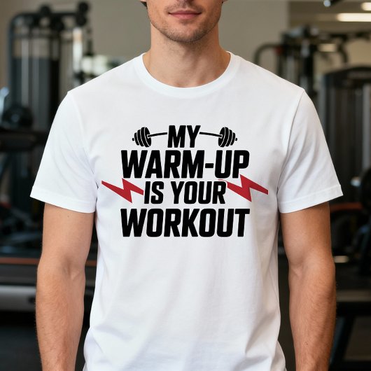 T-shirt Gym Weightlifting Sarcastic Lifter Workout