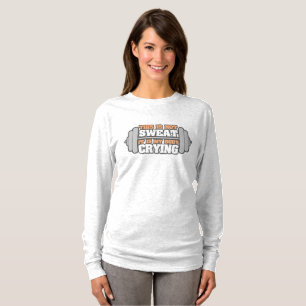 T-shirt Gymnase d'entraînement amusant - Pas ma sueur C'es