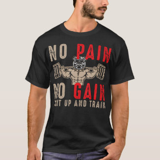 T-shirt Gymnase - Entraînement - Fitness - Pas de douleur 
