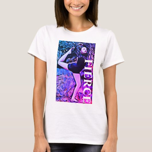 T-shirt Gymnaste de Fierce (Devant)