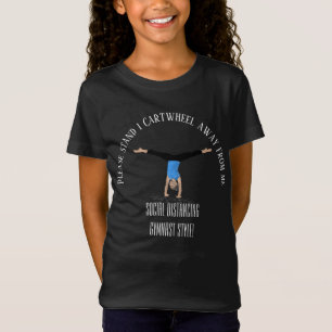 T-Shirt Gymnaste et bonne distance sociale