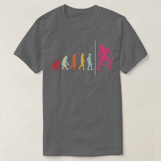 T-shirt Gymnaste Evolution Acrobat Gymnastique (Design devant)