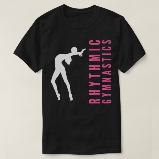 T-shirt Gymnaste rythmique avec ballon  (Design devant)