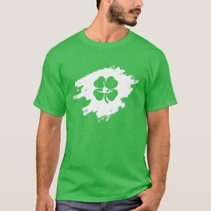 T-shirt Gymnaste Shamrock irlandais - Gymnastique Vintage