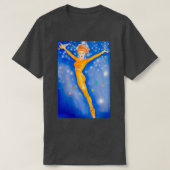 T-shirt gymnaste spatial (Design devant)