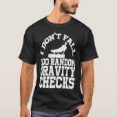 T-shirt Gymnastics Random Gravity Checks Horse Vaulting (Devant)