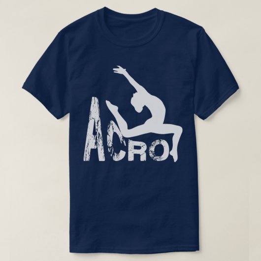 T-shirt gymnastique acro (Design devant)