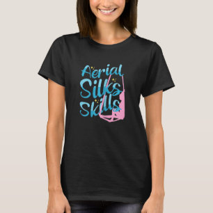 T-shirt Gymnastique aérienne féminine Danseur de soie aéri