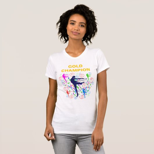 T-shirt Gymnastique artistique (Devant entier)