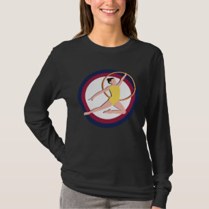 T-shirt Gymnastique Artistique gymnastes olympiques États-