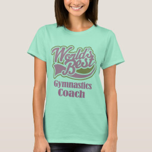 T-shirt Gymnastique Coach Cadeau