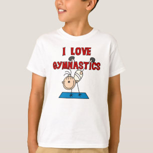 T-shirt Gymnastique d'amour de la fille I