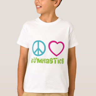 T-shirt Gymnastique d'amour de paix