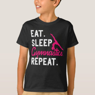 T-shirt Gymnastique du sommeil Répéter la gymnastique acro