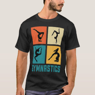 T-shirt Gymnastique Femmes Ados Gymnaste Dance Ret