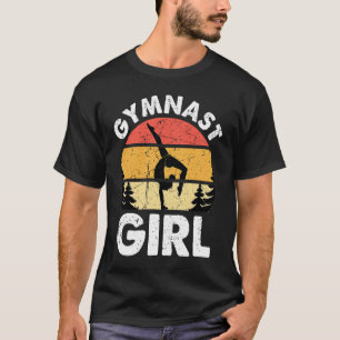 T-shirt Gymnastique Femmes Ados Gymnaste Dance Ret