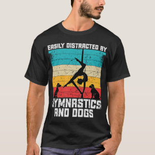 T-shirt Gymnastique Femmes Ados Gymnaste Dance Ret