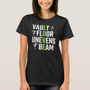 T-shirt Gymnastique Filles Gymnaste Amour