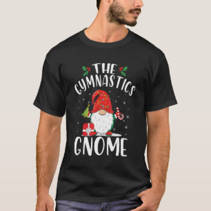 T-shirt Gymnastique Gnome Funny Matching Famille Noël P