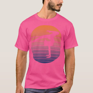T-shirt Gymnastique Gymnaste Cadeau Femmes filles Vintage