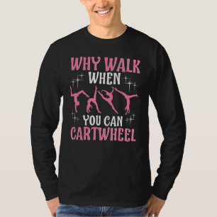 T-shirt Gymnastique Gymnaste Pour Filles Femme Cool Carros
