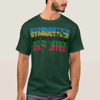 T-shirt Gymnastique Hommes Femmes Garçons Filles Gymnaste