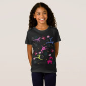 T-Shirt Gymnastique - Impression amusante (Devant entier)