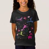 T-Shirt Gymnastique - Impression amusante (Devant)