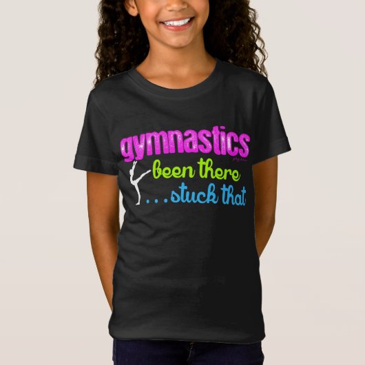 T-Shirt Gymnastique - là coincé cela…. (Devant)