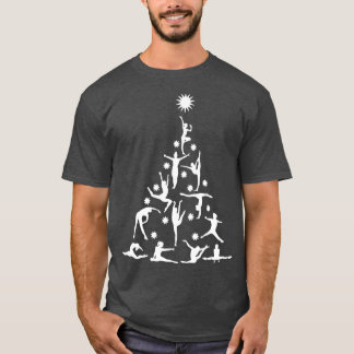 T-shirt Gymnastique Lover Lighting Père Noël Gymnastique C